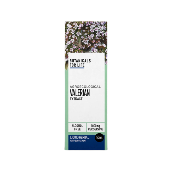 Botanicals For Life agroekologinen valeriaanauute tukee unta