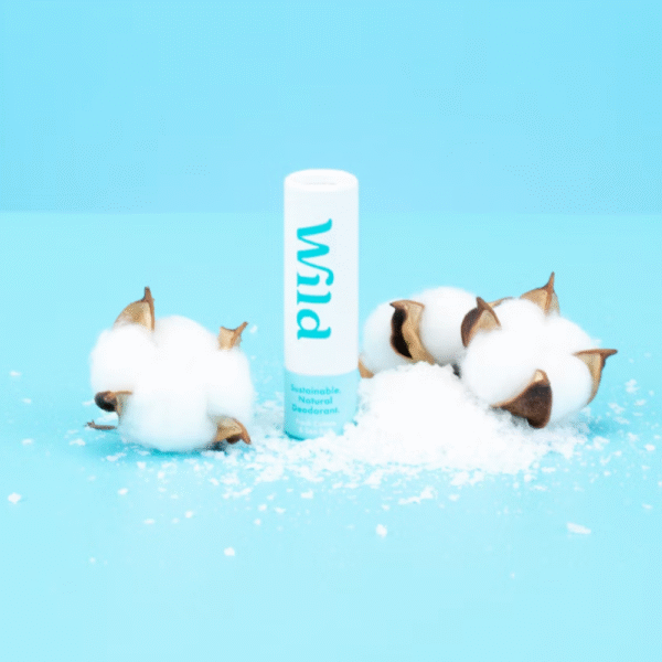 Wild Fresh Cotton & Sea Salt luonnollinen minideodorantti pellavan ja merituulen tuoksulla