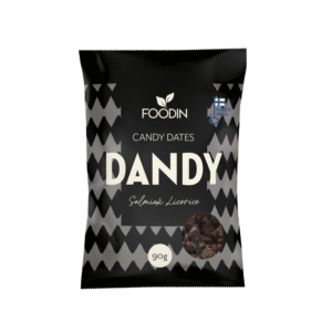 Dandy Candy Salmiak Liquorice -karkkitaatelit