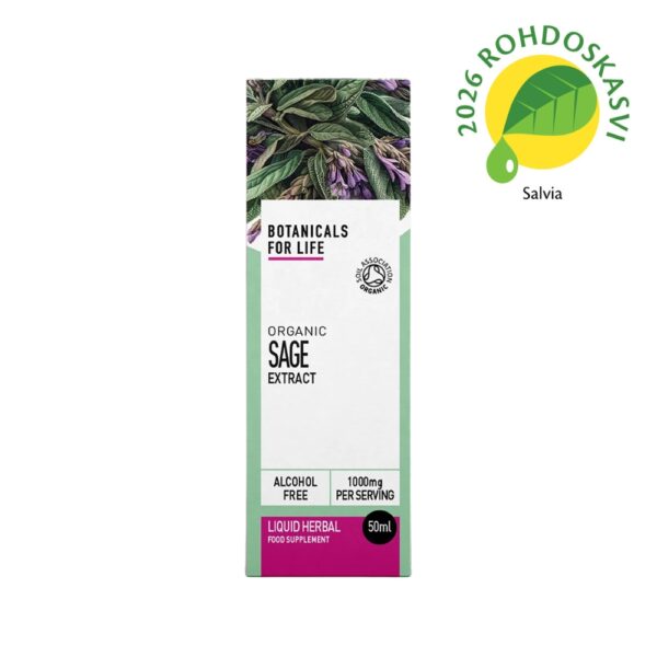 Botanicals For Life luomu salviauute tukee naisellista hyvinvointia