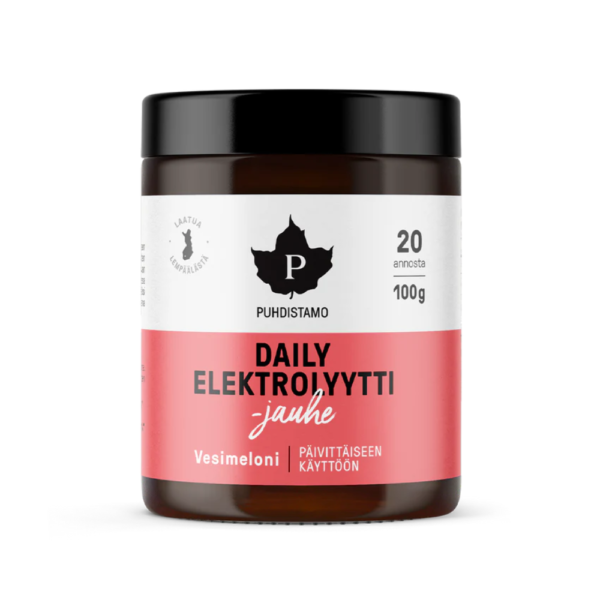 Puhdistamo Elektrolyyttijauhe Vesimeloni 100g