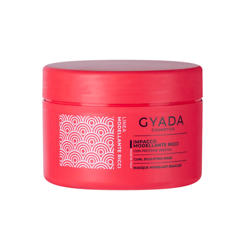 Gyada Cosmeticsin intensiivisesti korjaava hiusnaamio kiharille ja taipuisille hiuksille