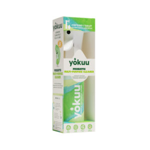 Yokuu Multi-Purpose Cleaner Starttipakkaus sisältää kestopullon ja yhden probioottihelmen