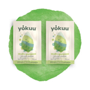 Yokuu probioottisen Multi-Purpose yleispuhdistusainetablettien täyttöpakkaus.