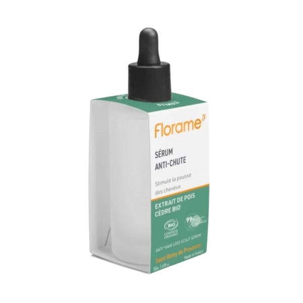 Floramen luonnollinen hiuspohjaseerumi hiustenlähtöä vastaan