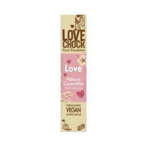 Lovechock Love on marjaisa vegaaninen valkosuklaapatukka