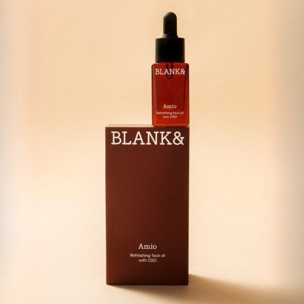 Blank& Amio virkistävä CBD-kasvoöljy