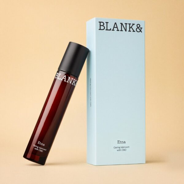 Blank& Etna on hoitava vesipohjainen liukuvoide CBD:llä