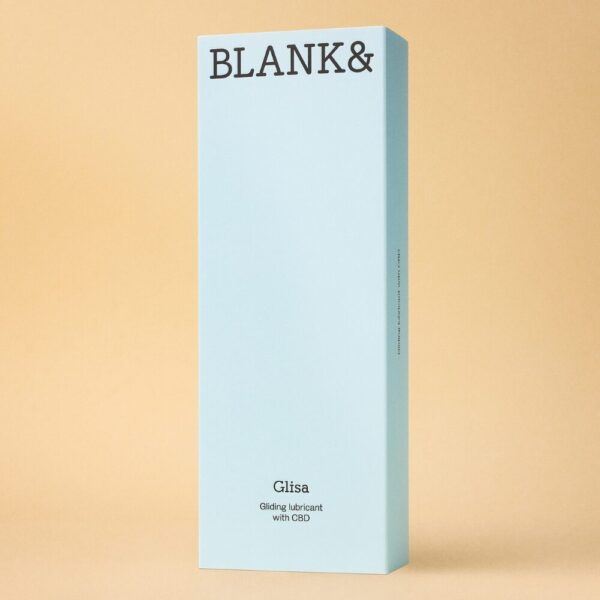 Blank& Glisa on vesipohjainen anaaliliukuvoide CBD:llä