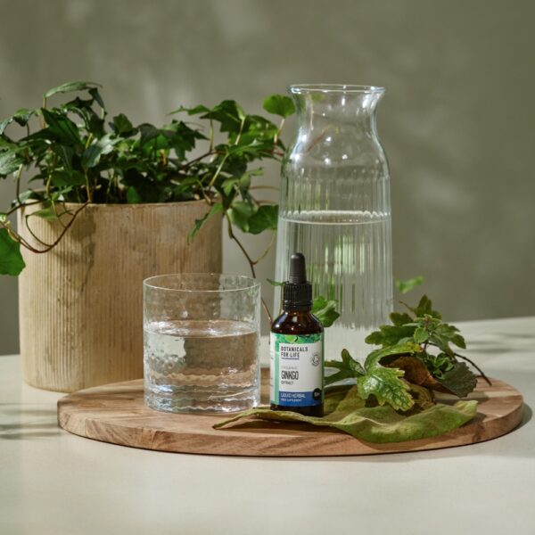 Botanicals For Life luomulaatuinen neidonhiuspuu-uute (Ginkgo biloba) on tunnettu mikroverenkierron tukija. Tukea muistille ja kognitiiviselle toiminnalle.