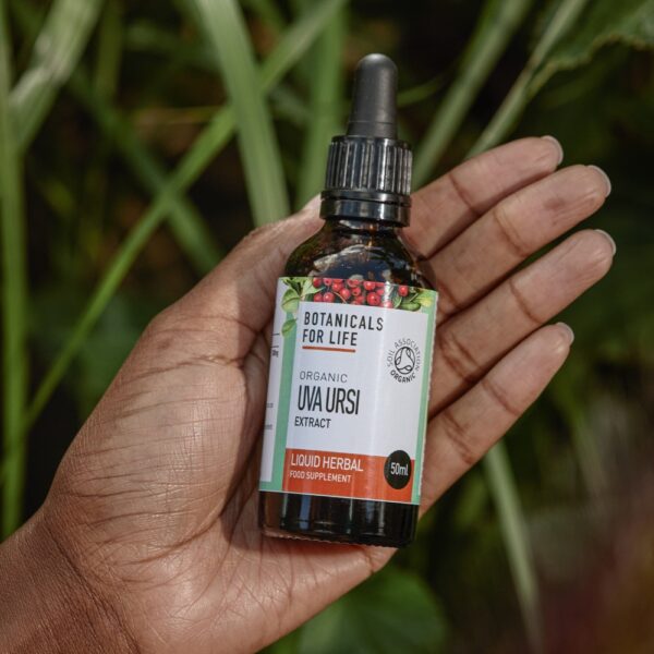 Botanicals For Life luomulaatuinen sianpuolukkauute virtsarakon ja virtsateiden hyvinvoinnille. Korkealaatuinen alkoholiton uute.