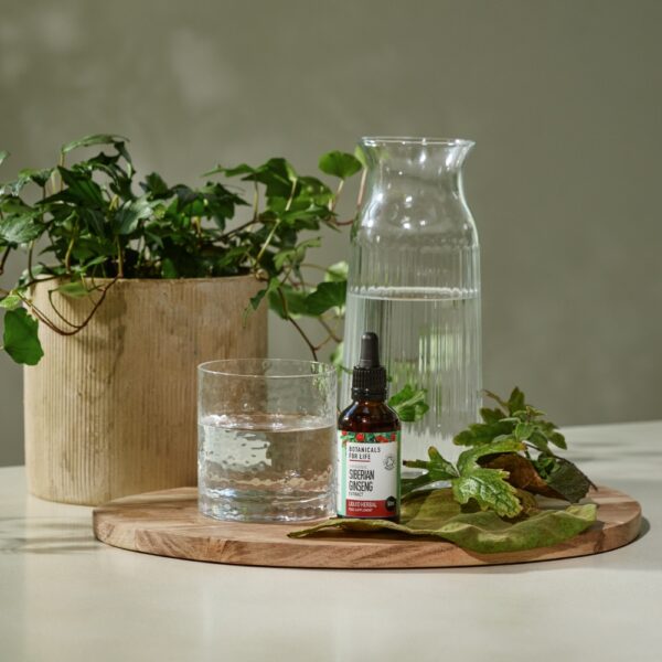 Botanicals For Life luomulaatuinen venäjänjuuriuute. Tukea jaksamiselle kun keho kaipaa vahvistusta! Korkealaatuinen alkoholiton uute.