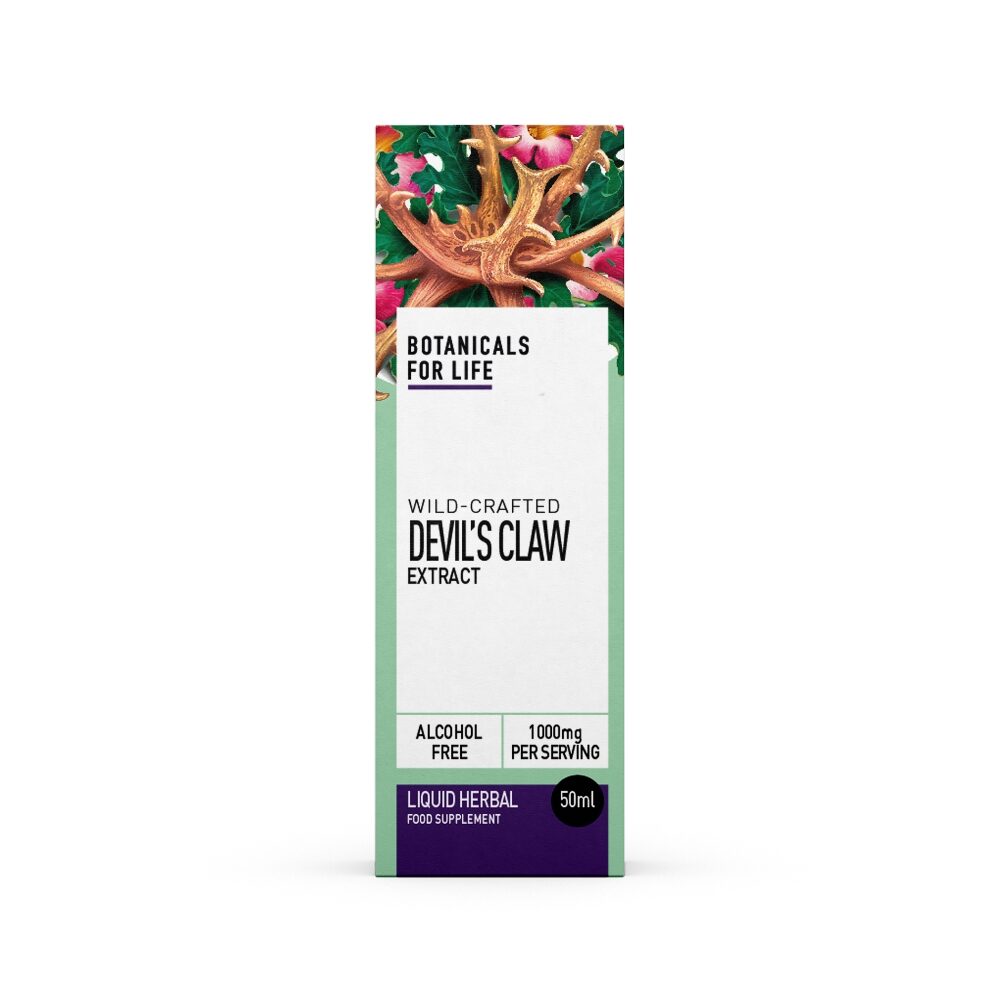 Botanicals For Life pirunkourauute on valmistettu on valmistettu huolella ja eettisesti villinä kerätystä harpagojuuresta. Tukee nivelten hyvinvointia.