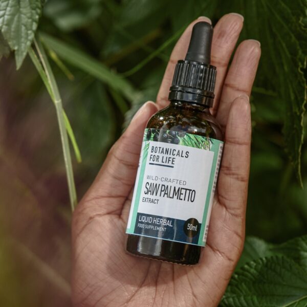 Botanicals For Life sahapalmu-uute tukee eturauhasen terveyttä sekä virtsateiden ja miehen lisääntymiselimistön normaalia toimintaa.