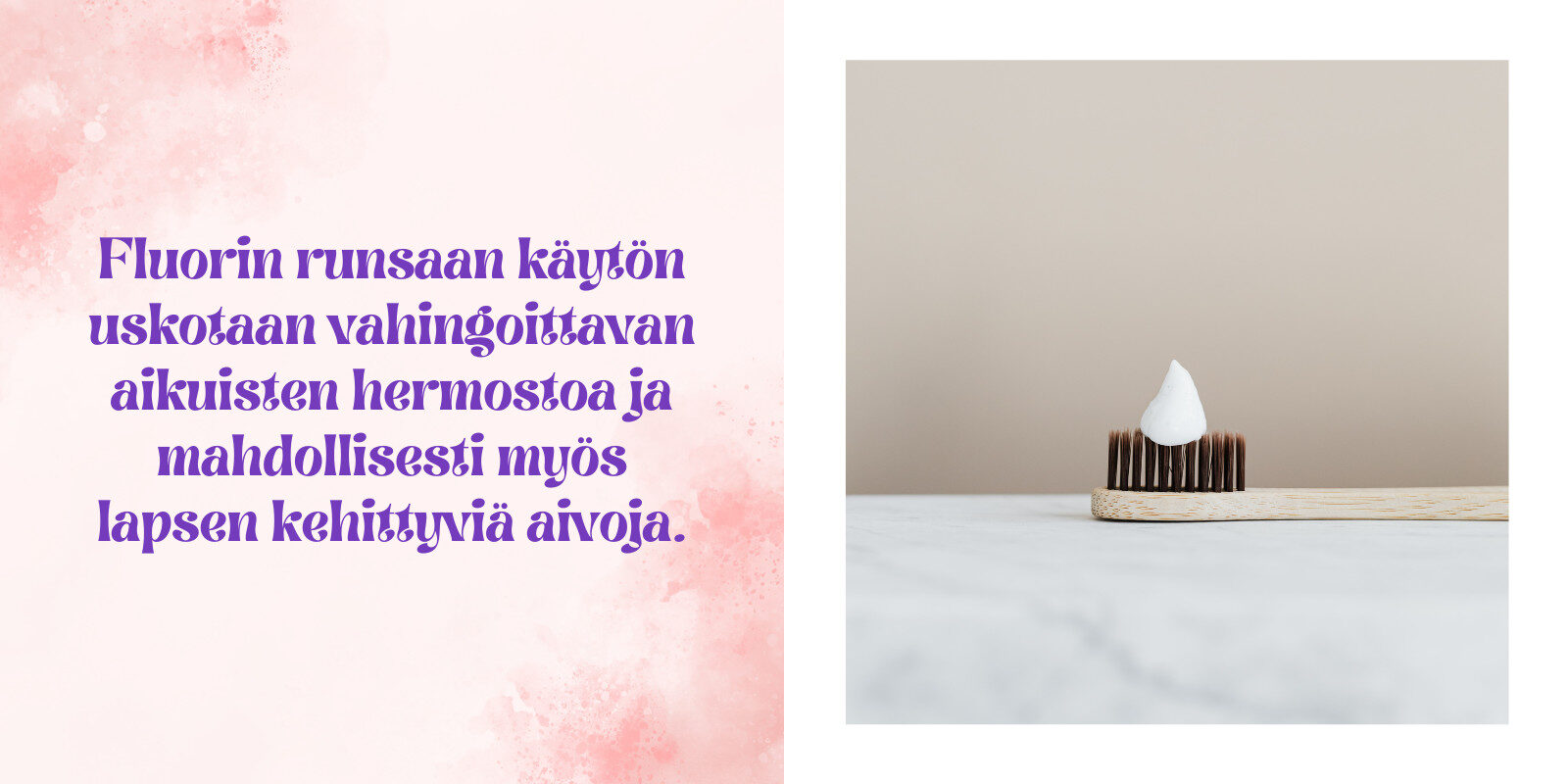 Fluorin haitat terveydelle