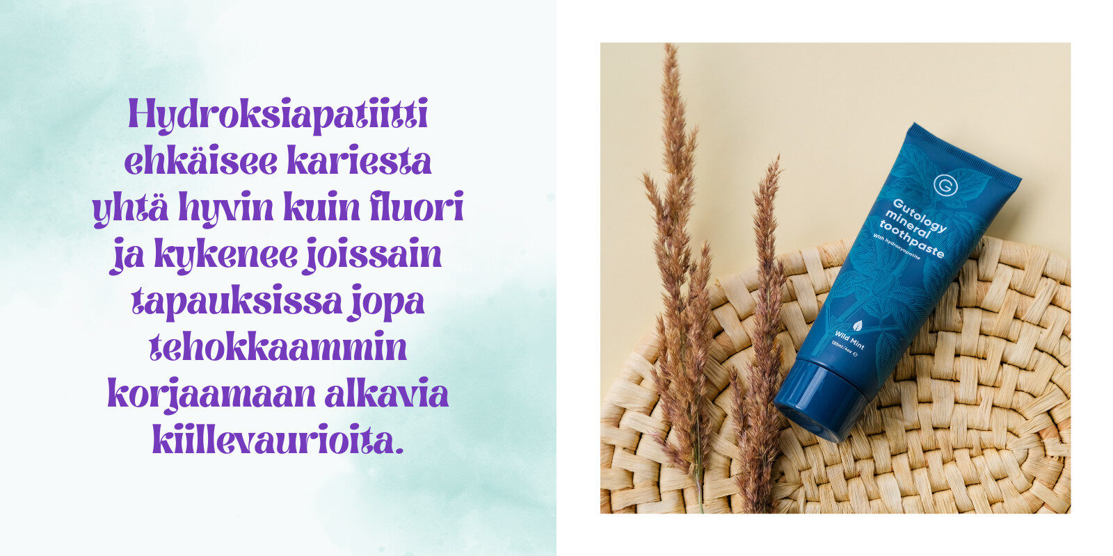 Hydroksiapatiitti on mineraali, joka on luuston ja hammaskiilteen pääasiallinen rakennusaine.