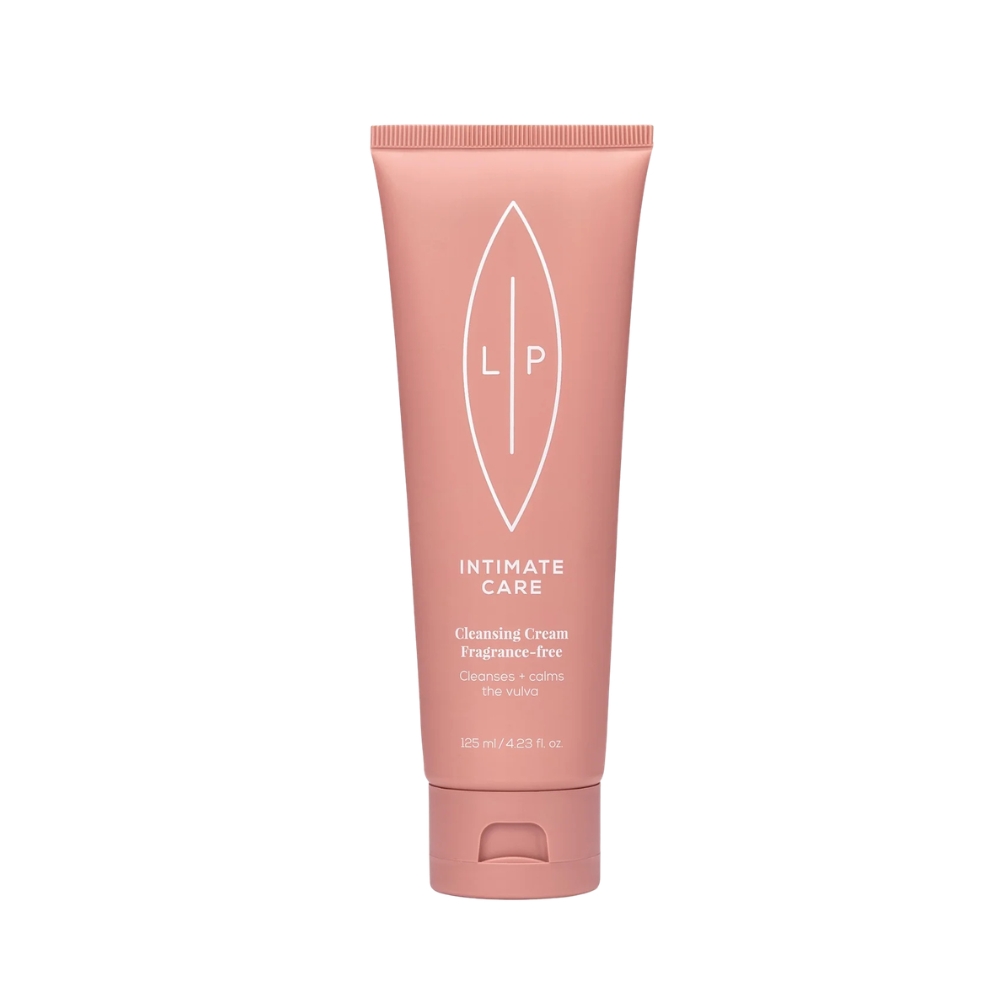 Lip Intimate Care Cream Cleanser on silkinpehmeä, erittäin hellävarainen puhdistusvoide intiimialueen herkälle iholle. Vegaaninen ja luonnollinen.