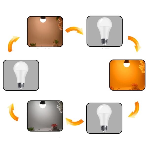 Aurinko luonnonvalopolttimessa on kolme valotilaa: kirkas päivänvalo, lempeä iltavalo ja täysin sinivaloton yövalo. Ei vilkkumista tai EMF-kuormitusta.