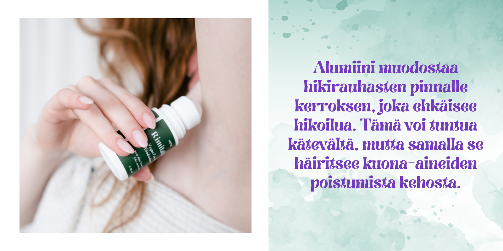 alumiiniton deodorantti