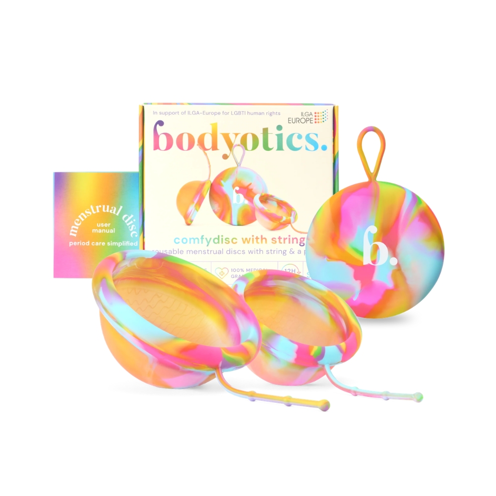Bodyotics kestokuukautissuoja rainbow