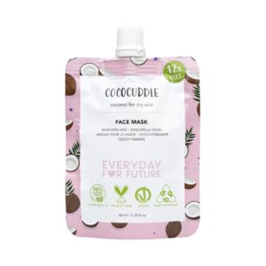 Everyday for Future ravitseva kasvonaamio tuo iholle pehmeyttä sekä kosteutta. Vegaanista luonnonkosmetiikkaa.