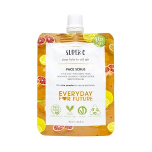 Everyday For Future kirkastava kasvojen kuorintavoide auttaa tasoittamaan ihon sävyä ja pehmentämään ihoa.