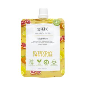 Everyday for Future C-vitamiinikasvonaamio kirkastaa ja tasoittaa ihon sävyä.