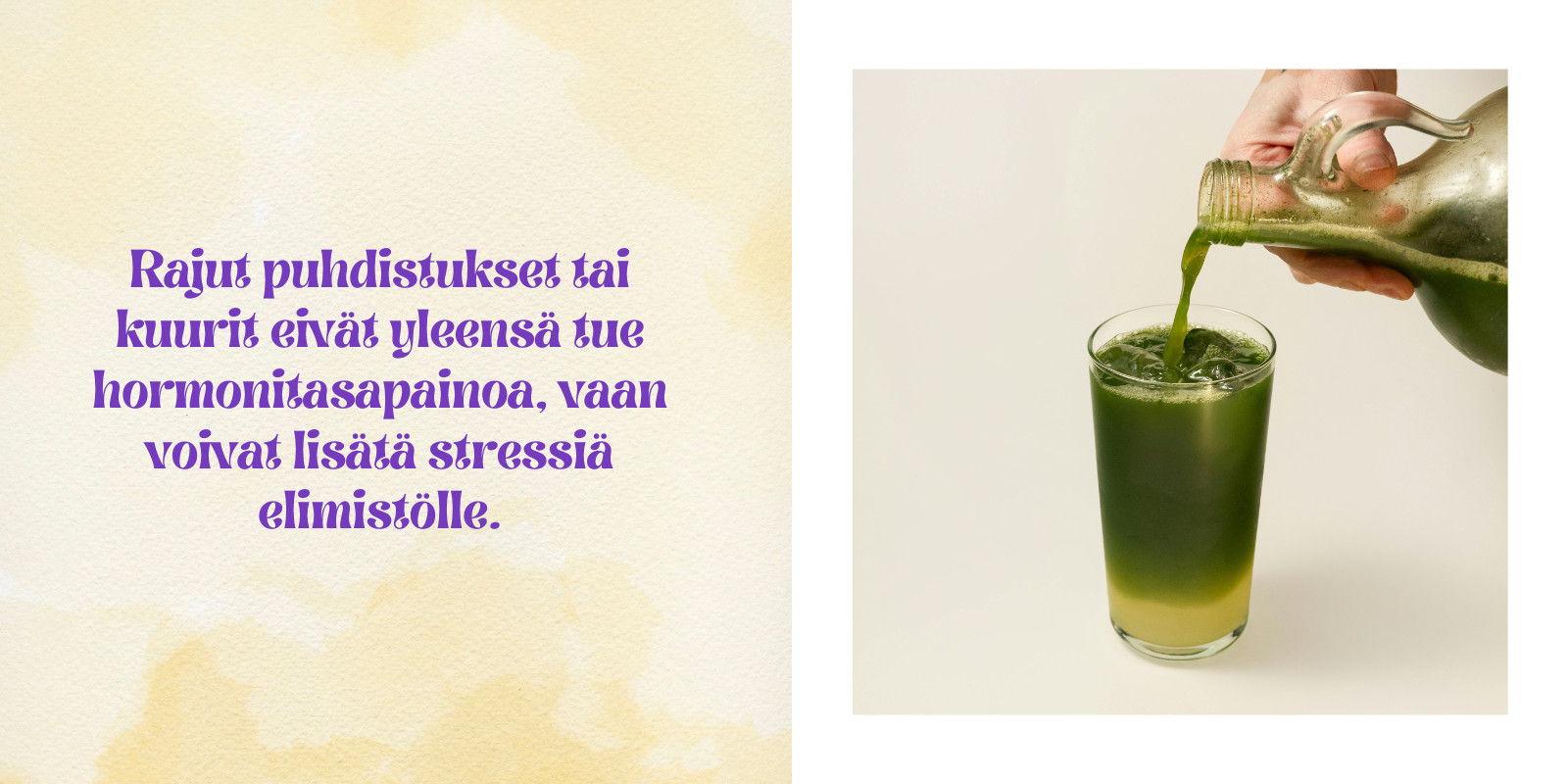 Blogissa pureudutaan siihen, miksi estrogeeni voi jäädä kiertoon elimistössä.
