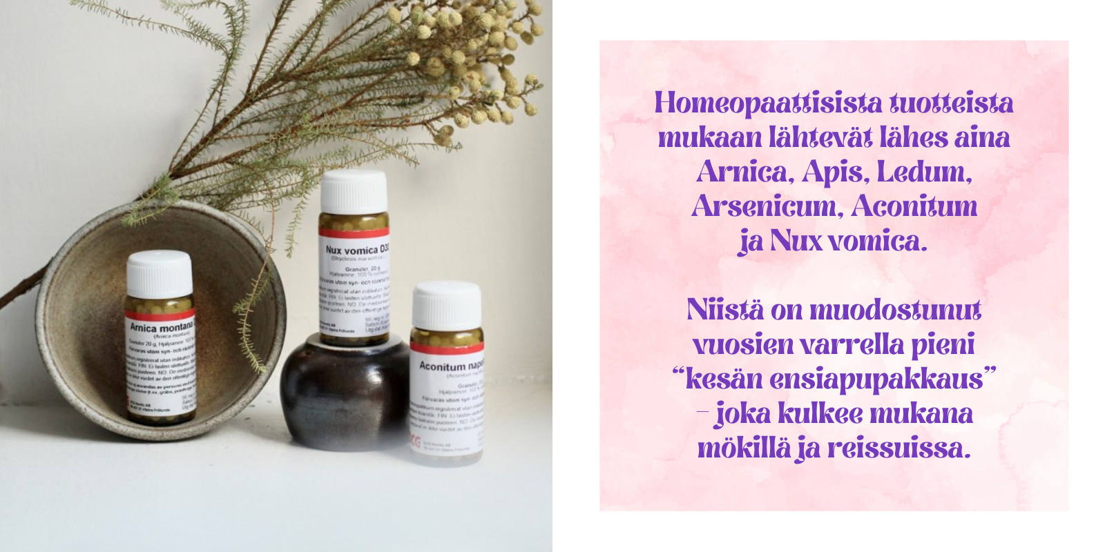 Homeopaattiset aineet