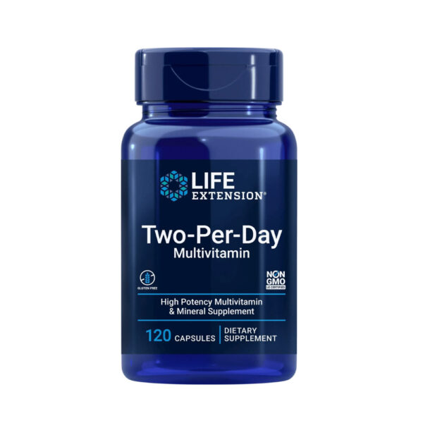 Life Extension Two-Per-Day 120 kaps