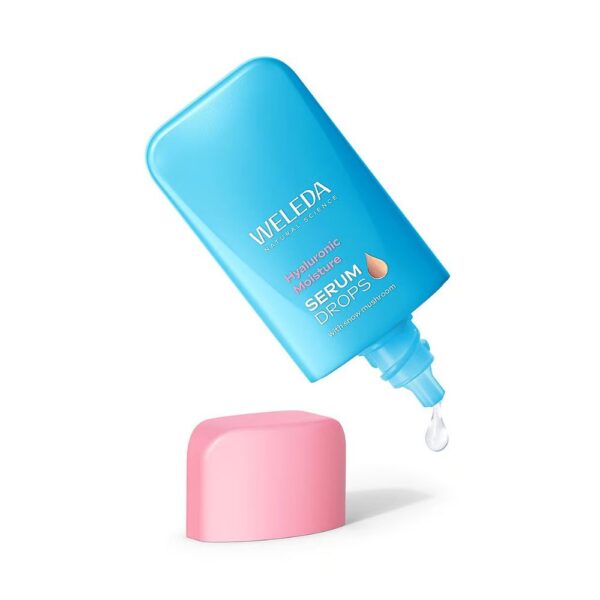 Weleda Hyaluronic Moisture Booster kosteusseerumi kosteuttaa ja silottaa ihoa tehokkaasti. Vegaaninen ja NATRUE-sertifioitu seerumi.