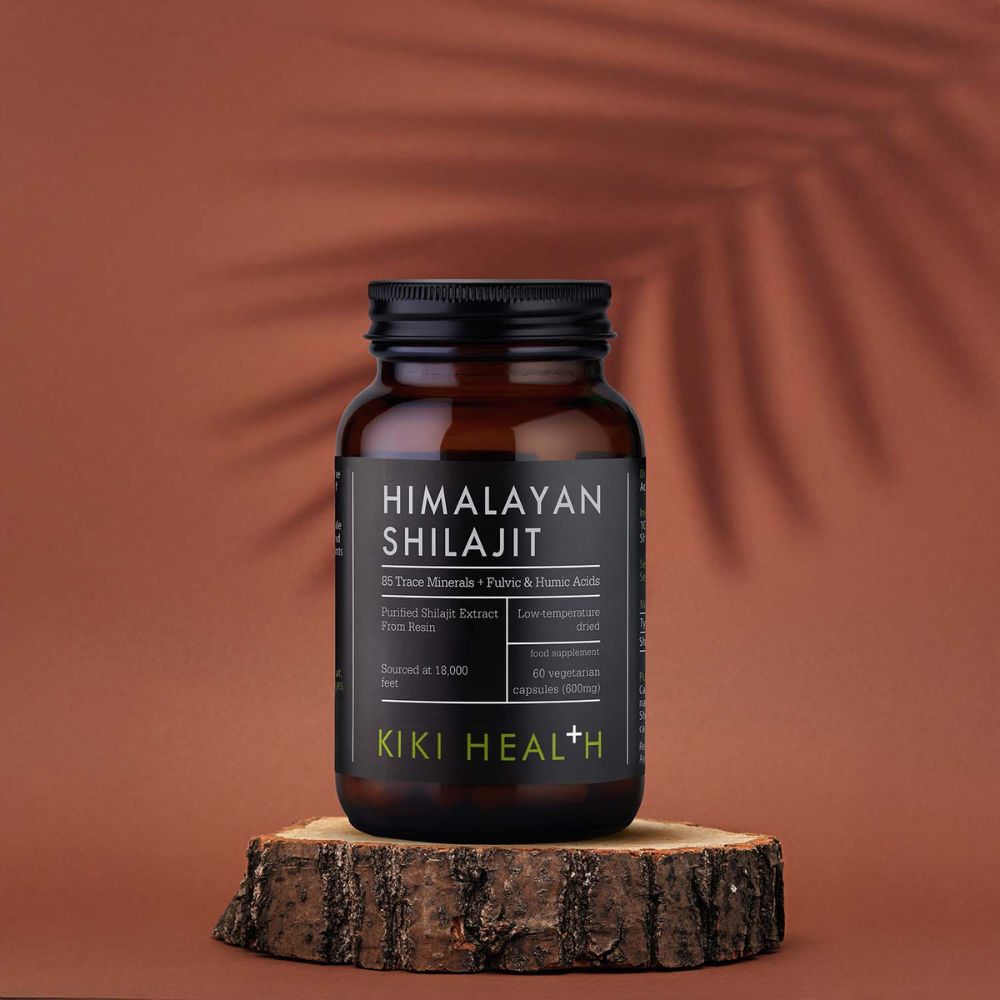KIKI Health Himalayan Shilajit tuo perinteisen Himalajan shilajitin helppokäyttöiseen kapselimuotoon. Yksi kapseli sisältää 600 mg shilajit-uutetta.