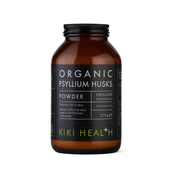 KIKI Health luomu psylliumjauhe on 100 % puhdasta luomulaatuista psylliumia (Plantago ovata) Intiasta.
